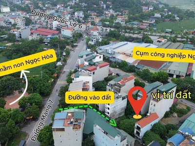 Bán lô đất ngay trung tâm 54,9m tại ngọc hòa-chương mỹ-hà nội 1