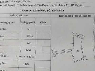 Đất đẹp giá rẻ phường chương mỹ 470m tại tiên phương-chương mỹ-hà nội 4