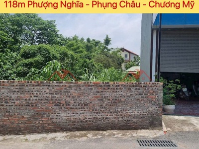 Bán lô đất trục chính kinh doanh 118m tại phụng châu-chương mỹ-hà nội 0
