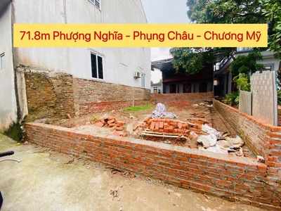 Chính chủ cần bán lô đất đẹp trục kinh doanh 71,8m tại phụng châu-chương mỹ-hà nội 0