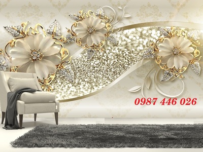 Tranh gạch men hoa 3d HP92344 6