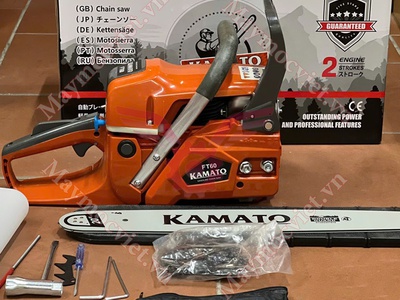 Máy cưa xích chạy xăng Kamato FT60 giá rẻ 2