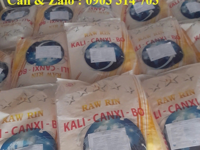 Phân bón vi lượng địa cầu Kali-canxi-bo bao 25 kg giá nét tại nhà máy 1