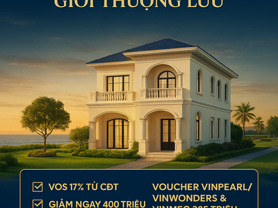 Sale Biệt thự đảo vua nơi nghỉ dưỡng và đầu tư hội tụ hoà mình với thiên nhiên 0