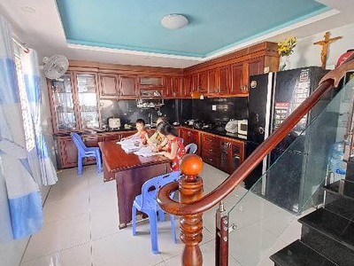 Mặt tiền kinh doanh - đường trước nhà 12m - ô tô đỗ cửa - 56m2 - 5 tầng - nhà mới - an phú đông 09., 1