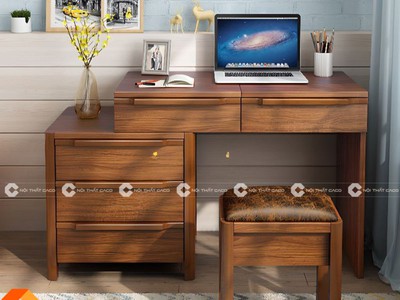 Bàn Trang Điểm Gỗ Sồi Cao Cấp Hiện Đại Sang Trọng 0
