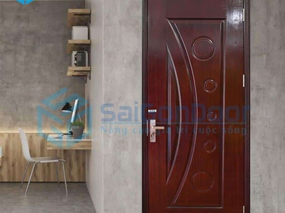 Cửa Gỗ Công Nghiệp HDF Veneer   Sự Kết Hợp Hoàn Hảo Giữa Đẹp Và Bền 1