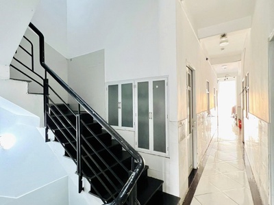 Bán nhà tòa nhà 7 tầng, hẻm 6m lê văn huân, 8x28m, có 45 chdv, khoán 135tr, 34 tỷ. 4