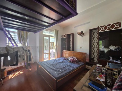Góc kiệt ô tô khu chợ hoà cường, 71m2, 3 tầng, 7 căn hộ thu 30tr.th 2