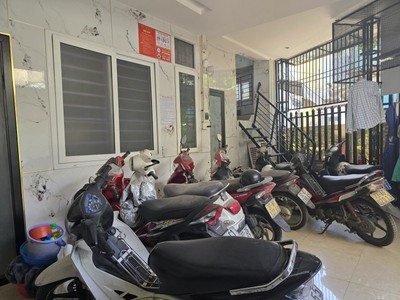 Góc kiệt ô tô khu chợ hoà cường, 71m2, 3 tầng, 7 căn hộ thu 30tr.th 3