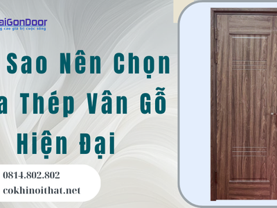 Tại Sao Nên Chọn Cửa Thép Vân Gỗ Hiện Đại 4