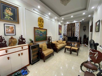 Nhà thuỵ phương, 5 tầng, dân xây, xe 45 chỗ đỗ cửa chỉ 6,9 tỷ 2