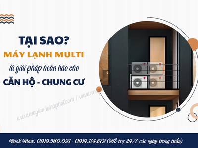 Tại sao Điều hòa MULTI là giải pháp hoàn hảo cho: Căn hộ, Chung cư 0