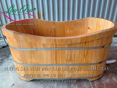 Bồn tắm gỗ tự nhiên cao cấp tại kiến xương, thái bình 1