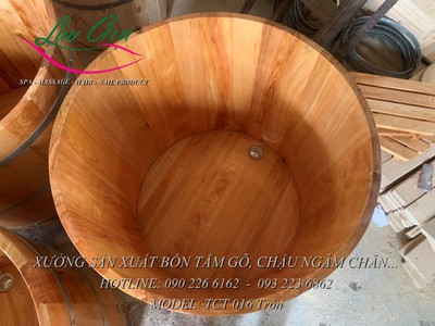 Bồn tắm gỗ tự nhiên cao cấp tại kiến xương, thái bình 6