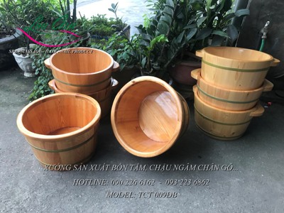 Bồn tắm gỗ tự nhiên cao cấp tại kiến xương, thái bình 14