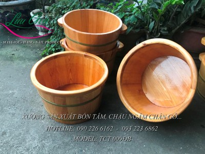Bồn tắm gỗ tự nhiên cao cấp tại kiến xương, thái bình 16