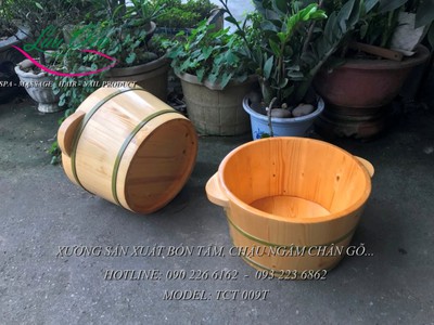 Bồn tắm gỗ tự nhiên cao cấp tại kiến xương, thái bình 17