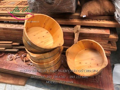 Bồn tắm gỗ tự nhiên cao cấp tại kiến xương, thái bình 9