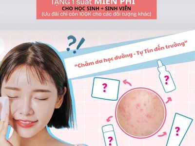 Chăm Da Học Đường   Tự Tin Đến Trường  cùng dược mỹ phẩm cao cấp Hàn Quốc   Cell Fusion C 1