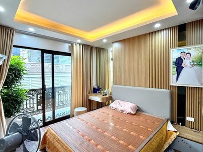 Siêu phẩm nguyễn chính bán nhà 5 tầng thang máy long lanh lô góc ô tô kinh doanh hoàng mai 2