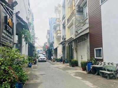 Nhà đẹp đúc bê tông cốt thép 1 lầu đường 5m thông hiệp thành 13 q12 1