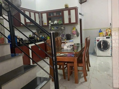 Nhà đẹp đúc bê tông cốt thép 1 lầu đường 5m thông hiệp thành 13 q12 5
