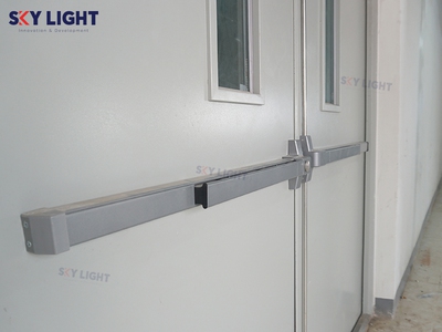 Cửa Chống Cháy 2 Cánh EI60 Sky Light   An Toàn Vượt Trội Với Thanh Thoát Hiểm 0