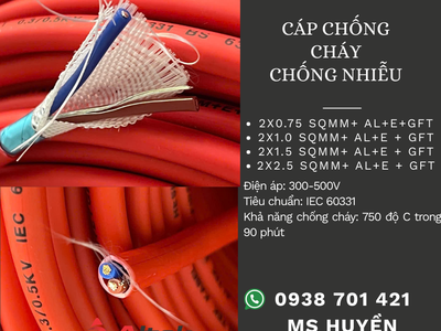Cáp Chống Cháy Chống Nhiễu 2c X 1.0 mm2 Al Gft E Altek Kabel 1