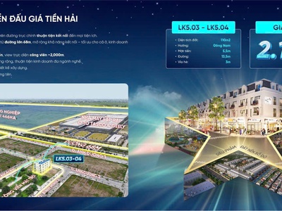 Đất dự án đấu giá Tiền Hải 0