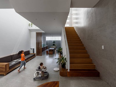  SIÊU PHẨM NHÀ PHỐ, 103,7M    GIÁ 2,5 TỶ, đầy đủ công năng thiết kế sang trọng 6