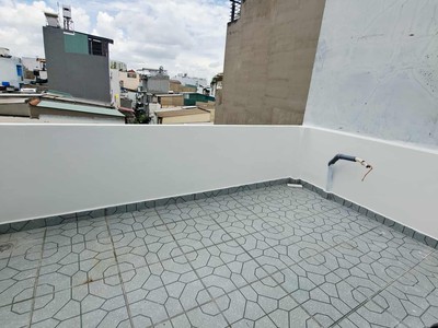 Nhà 3 tầng 40m2  4x10  xây mới 100. hẻm 5m ô tô thông đường chiến lược, btđa, bình tân. 4