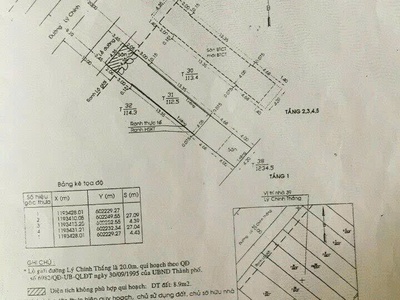 Chính chủ bán mặt tiền lý chính thắng, p.8, q.3: dt 4.3x27m, giá chỉ 48 tỷ. liên hệ: o981.699.932 1