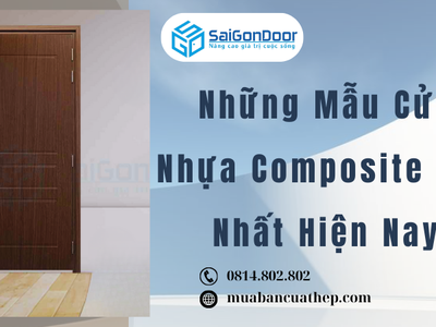 Những Mẫu Cửa Nhựa Composite Đẹp Nhất Hiện Nay 1