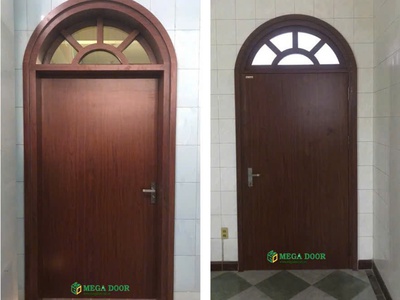 Cửa Chính Thép Vân Gỗ - Bền Bỉ, Giá Tốt 2