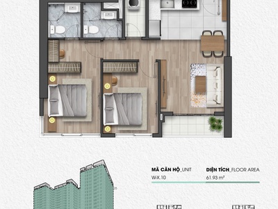 Căn hộ 2pn  1 tại plaza 3 đà nẵng   view quảng trường - không gian sống lỹ tưởng 0