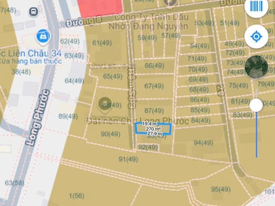 Chính chủ bán đất mặt tiền hẻm 3   đường số 8, phường long phước, tp. thủ đức  q9 cũ 4