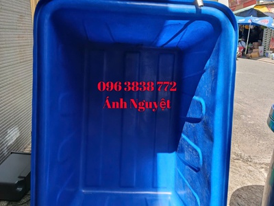 Thùng nhựa 500lit đa năng công dụng nuôi cá cảnh, trồng cây sân thượng 1