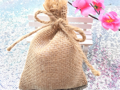 Bao bố đựng cà phê trang trí 1