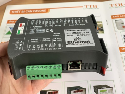Đầu cân điện tử Pavone  DAT200 ethernet, xuất xứ Italy 0