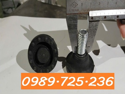 Chân tăng chỉnh M12, đai siết M12 1