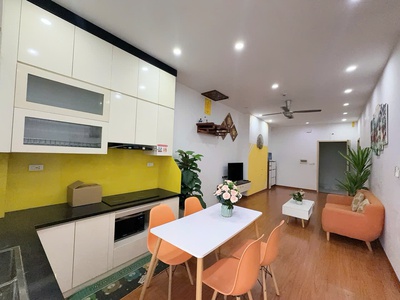 Bán căn hộ full 68,5m  đồ  tầng 18  khu 5 tòa mới B2.1 chung cư Thanh Hà 3