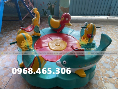 Đu quay mâm quay trẻ em, đu quay mâm xoay trẻ em 2
