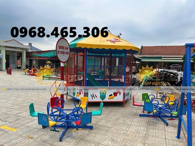 Đu quay mâm quay trẻ em, đu quay mâm xoay trẻ em 3
