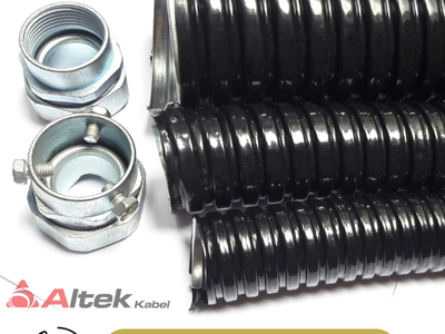 Ống ruột gà lõi thép   đầu nối 2