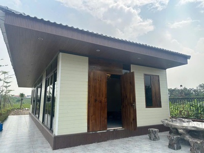 Bán nhà vườn trục chính đường to rộng 2 công ten nơ tránh nhau vẫn rộng thoải mái 0