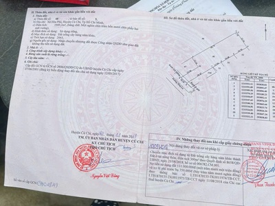 Bán gấp 1.949m , nở hậu đẹp - đất mặt tiền sông lu   củ chi 0