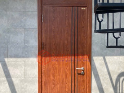 Cửa Thép Vân Gỗ : Thép Bền, Vân Gỗ Đẹp 0