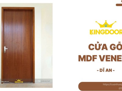 Cửa Gỗ MDF Veneer Tại Dĩ An   Đẹp, Nhanh, Giá Hợp Lý 0