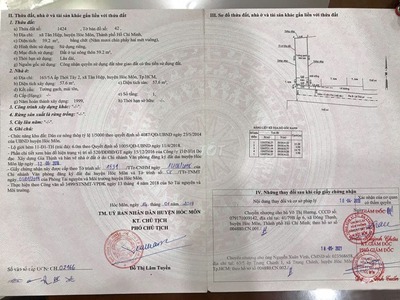 Căn nhà 1,4 tỷ bán gấp 950tr còn thương lượng 6
